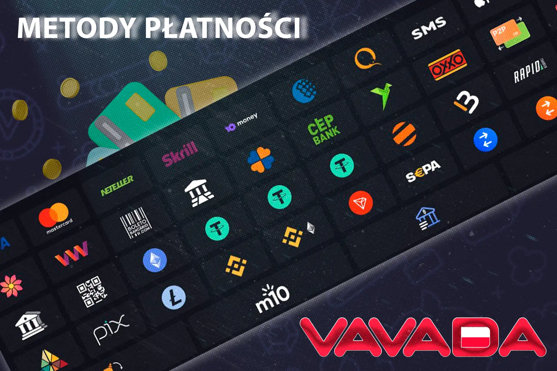 Wiele metod wpłat i тегления w казиното Vavada